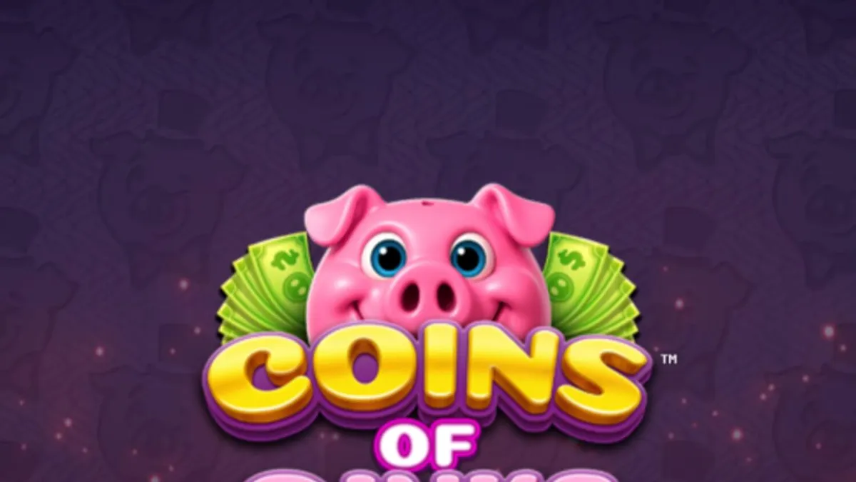 Visual mewah dan karakter babi kaya raya dalam slot Coins of Oinks